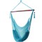 Sunnydaze Extra Large Polyester Rope Hammock Chair And Spreader Bar - Sky